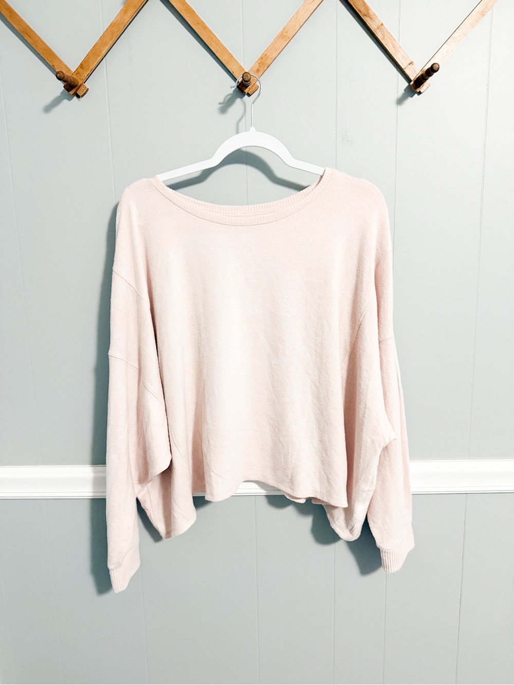 Lucky Brand Slouchy Cropped Long Sleeve